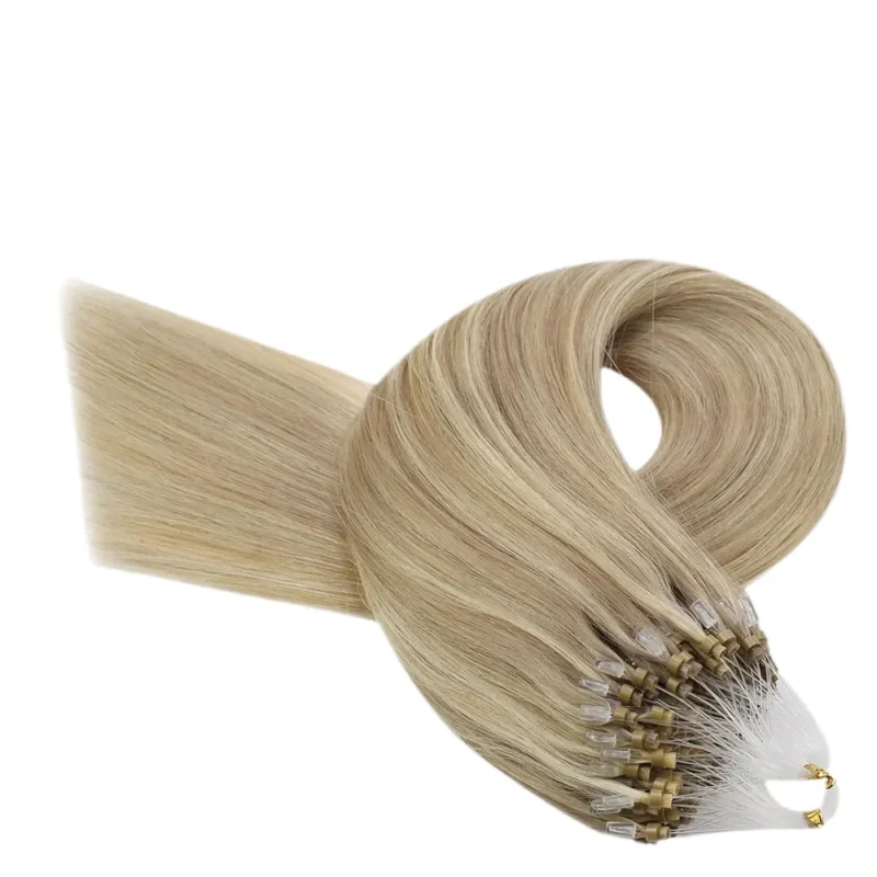 Lumira Loop Tip Extensions — Micro Loop Design, 100% Human Hair - 图片 3