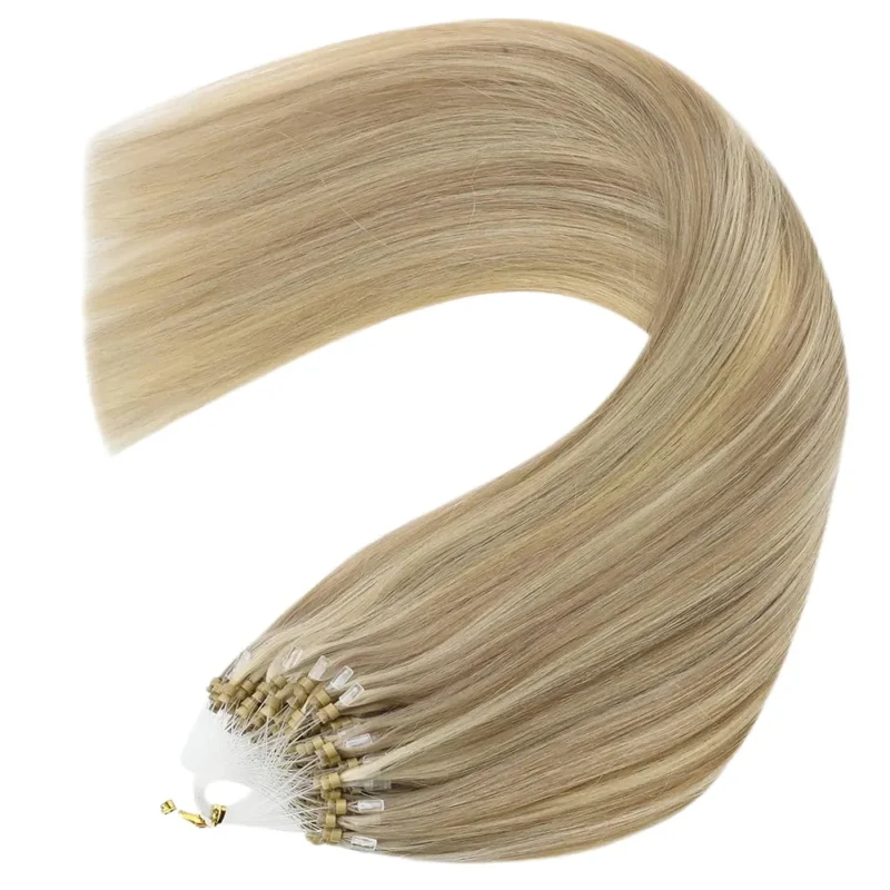 Lumira Loop Tip Extensions — Micro Loop Design, 100% Human Hair