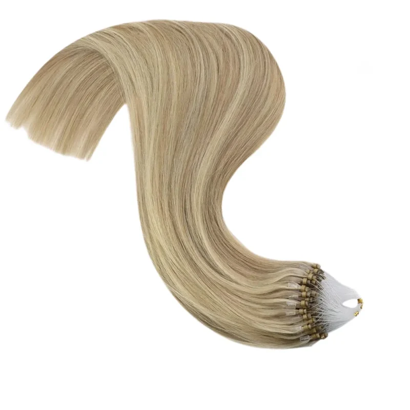 Lumira Loop Tip Extensions — Micro Loop Design, 100% Human Hair - 图片 4