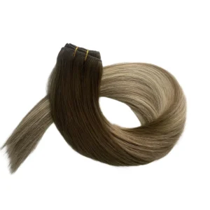 Lumira Machine Weft Hair Extensions — Classic Sew-In Weft, 100% Human Hair