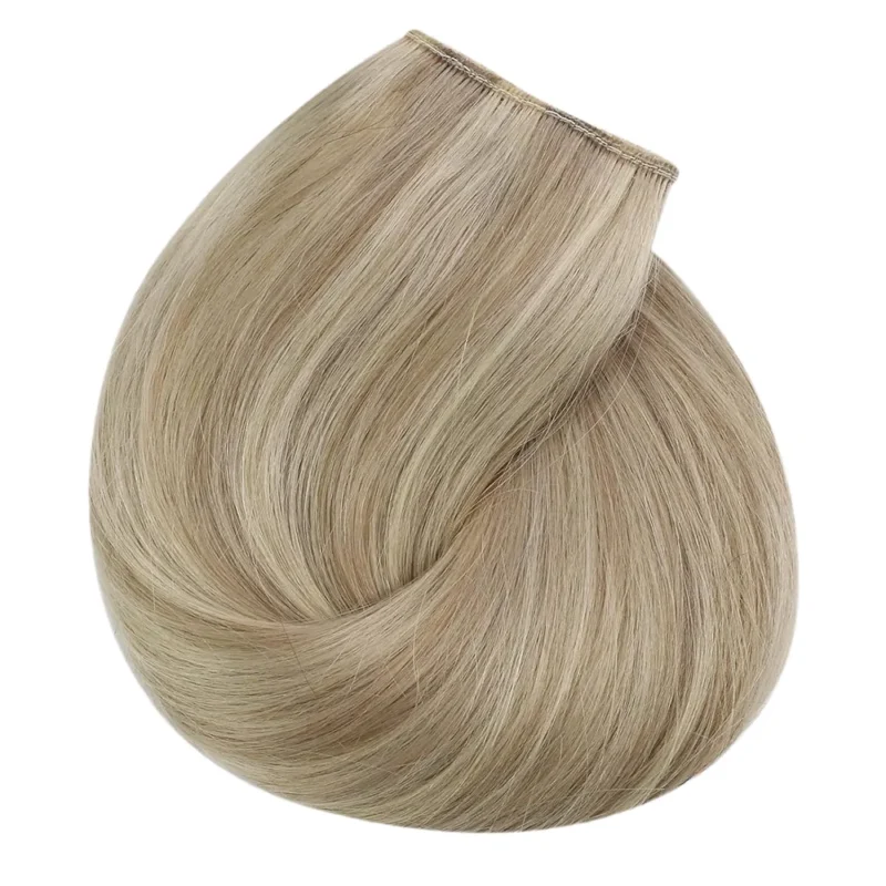Lumira Halo Hair Extensions — Invisible Wire Design, 100% Human Hair - 图片 2